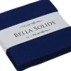 Bella Solids Royal Blue 5-inch Charm Squares 42ct