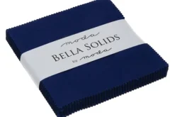 Bella Solids Royal Blue 5-inch Charm Squares 42ct