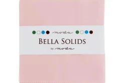 Bella Solids Sister’s Pink 5-inch Charm Squares 42ct
