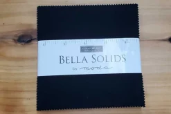 Bella Solids Snow White 2.5-inch Junior Jelly Roll 20ct