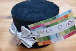 Bella Solids Snow White 2.5-inch Junior Jelly Roll 20ct