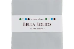 Bella Solids Zen Grey 5-inch Charm Squares 42ct