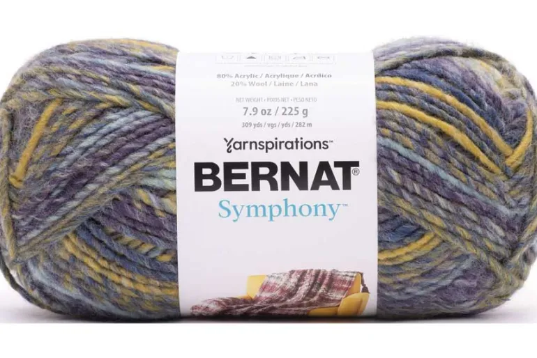 Bernat Symphony Bulky Wool Blend Yarn