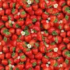 Berry Sweet Mini Strawberry Tossed on Cream