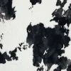 Bessie Luxe Faux Fur Cuddle Cow Hide Print