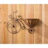 Bicycle Wire Planter with Coco Liner
