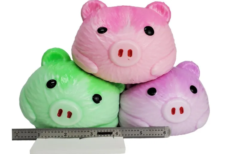 Big Glitter Dice Sugar Squish Toy – Assorted Colors