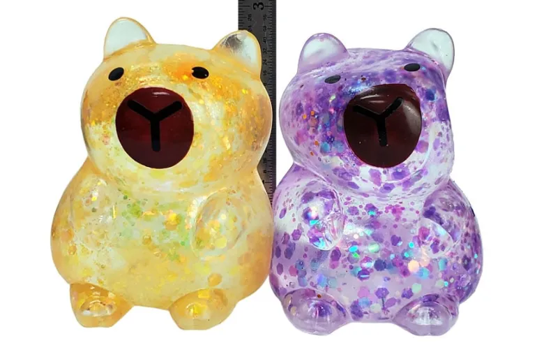 Big Glitter Dice Sugar Squish Toy – Assorted Colors