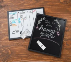 Blackboard with Black Frame – 16-inch x 20-inch