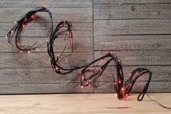 36″ Black Glitter Tree with LED Lights