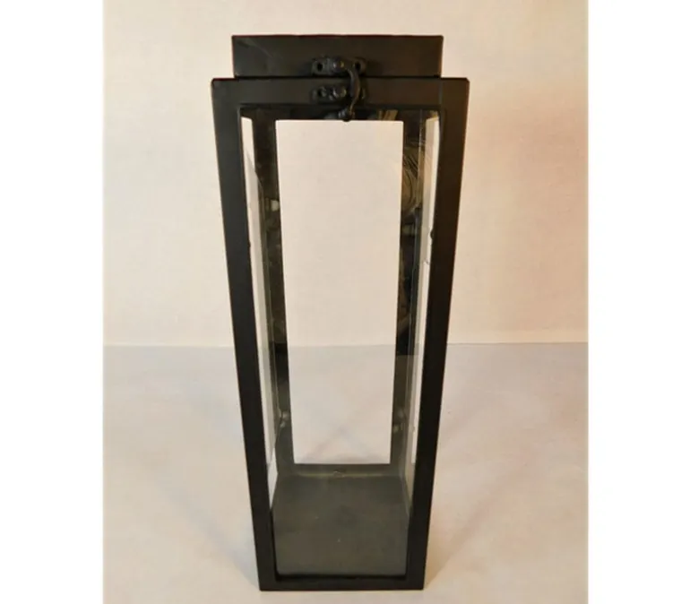 Black Metal Lantern – Large
