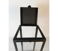 Black Metal Lantern – Small
