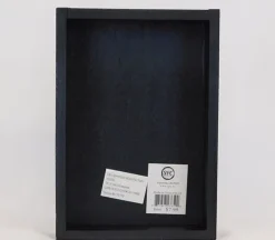 Black Wood Shadow Box – Small – Rectangle