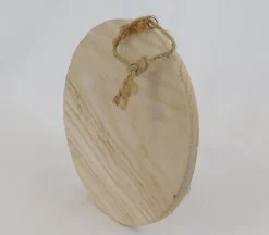 Blank Wood Disk Ornament – 6-inch