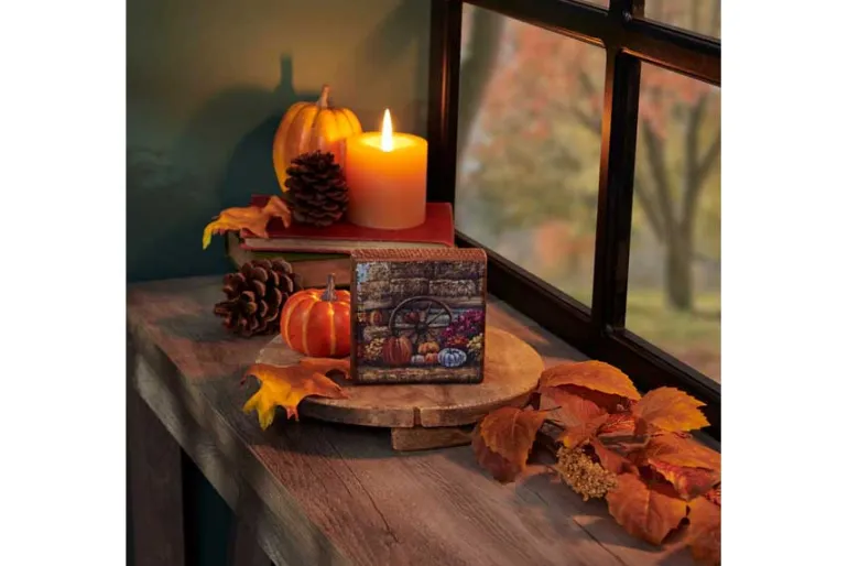 Block Sign – Fall Farm Wagon