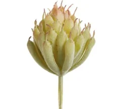 15″ Blooming Agave Pick, Pink