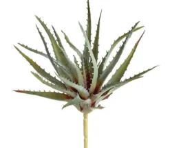 15″ Blooming Agave Pick, Pink