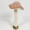 Blush Pink Felt Mushroom Decor