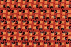 Bok Bok Meow Nigel’s Jumper on Rust Red