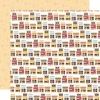 Bookish: Book Stamps 12×12 Patterned Paper