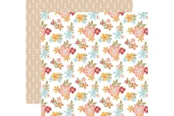 Bookish: Favorite Book Floral 12×12 Patterned Paper
