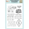 Bookish: Lined Paper Layout 12×12 Patterned Paper