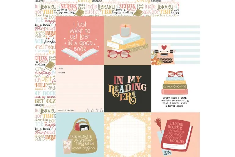 Bookish: Stack Of Books Small Die Set