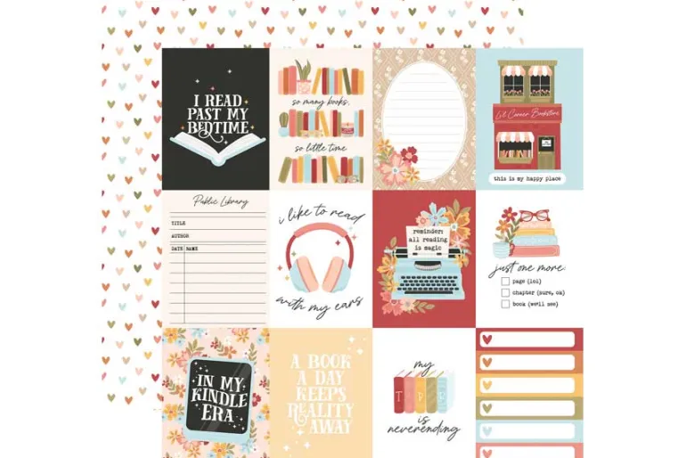 Bookish: Stack Of Books Small Die Set