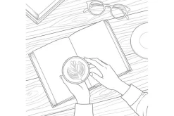 Bookish: The Coloring Book