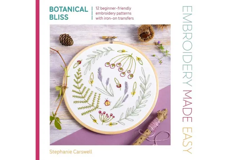 Botanical Bliss Embroidery Book #DC15330