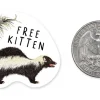Bottle & Phone Mini Vinyl Sticker – Squirrels