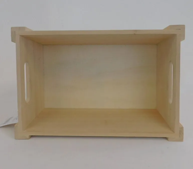 Box with Inset Handles