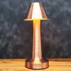 8″ Bright Gold Lamp with Touch Control