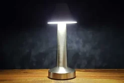 8″ Bright Gold Lamp with Touch Control