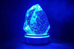 8″ Bright Gold Lamp with Touch Control