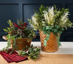 Bronze Gold Galvanized Bucket