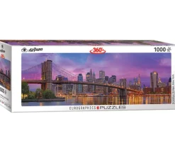 Brooklyn Bridge New York Panoramic Puzzle – 1000 Piece