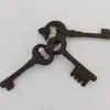 Brown Iron Skeleton Keys – 3 Assorted Styles