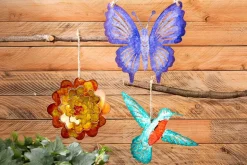 Brushed Metal Butterflies – 11-Piece Wall Art
