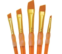 Brush Set – Deluxe Angular 6 Piece