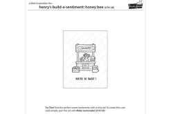Build A Bee Die Set