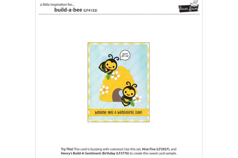 Build A Bee Die Set