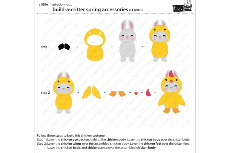 Build-A-Critter Spring Accessories Dies