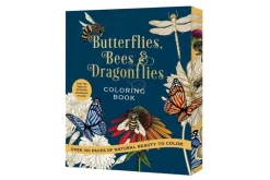 Butterflies, Bees & Dragonflies Coloring Book
