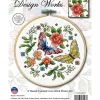 Butterfly 8-inch Hoop Cross Stitch Kit #7043