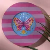 Butterfly Stamped Embroidery Kit with 6-inch Hoop