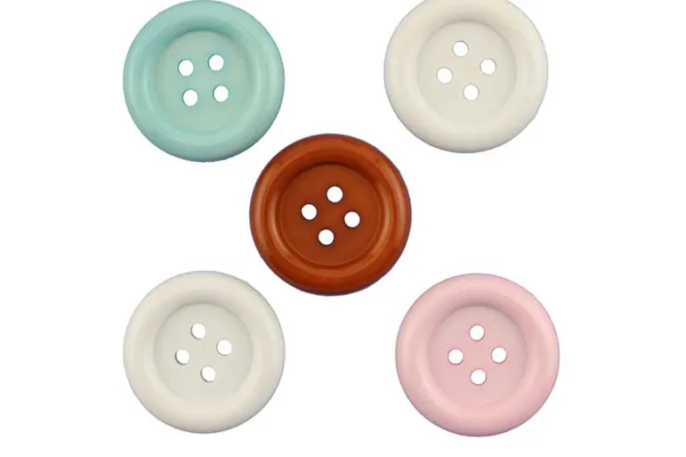 Buttons Galore Botanical Big ‘ol Buttons 5 count