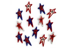 Buttons Galore Button Basics Patriotic Mix