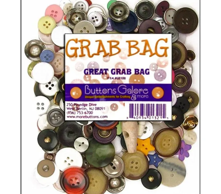 Buttons Galore Button Grab Bag (view colors)