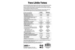 ByAnnie Two Little Totes Sewing Pattern